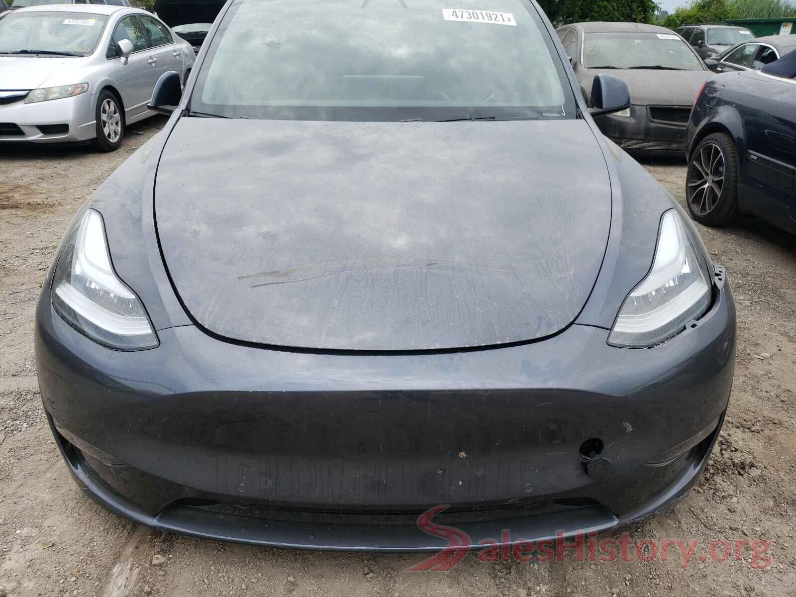 5YJYGDEE8MF084327 2021 TESLA MODEL Y