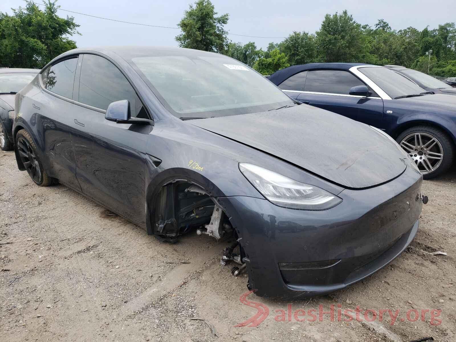 5YJYGDEE8MF084327 2021 TESLA MODEL Y