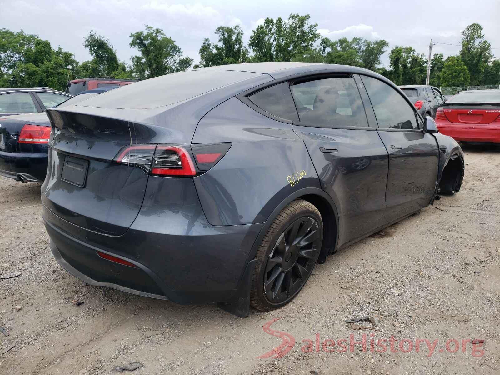 5YJYGDEE8MF084327 2021 TESLA MODEL Y