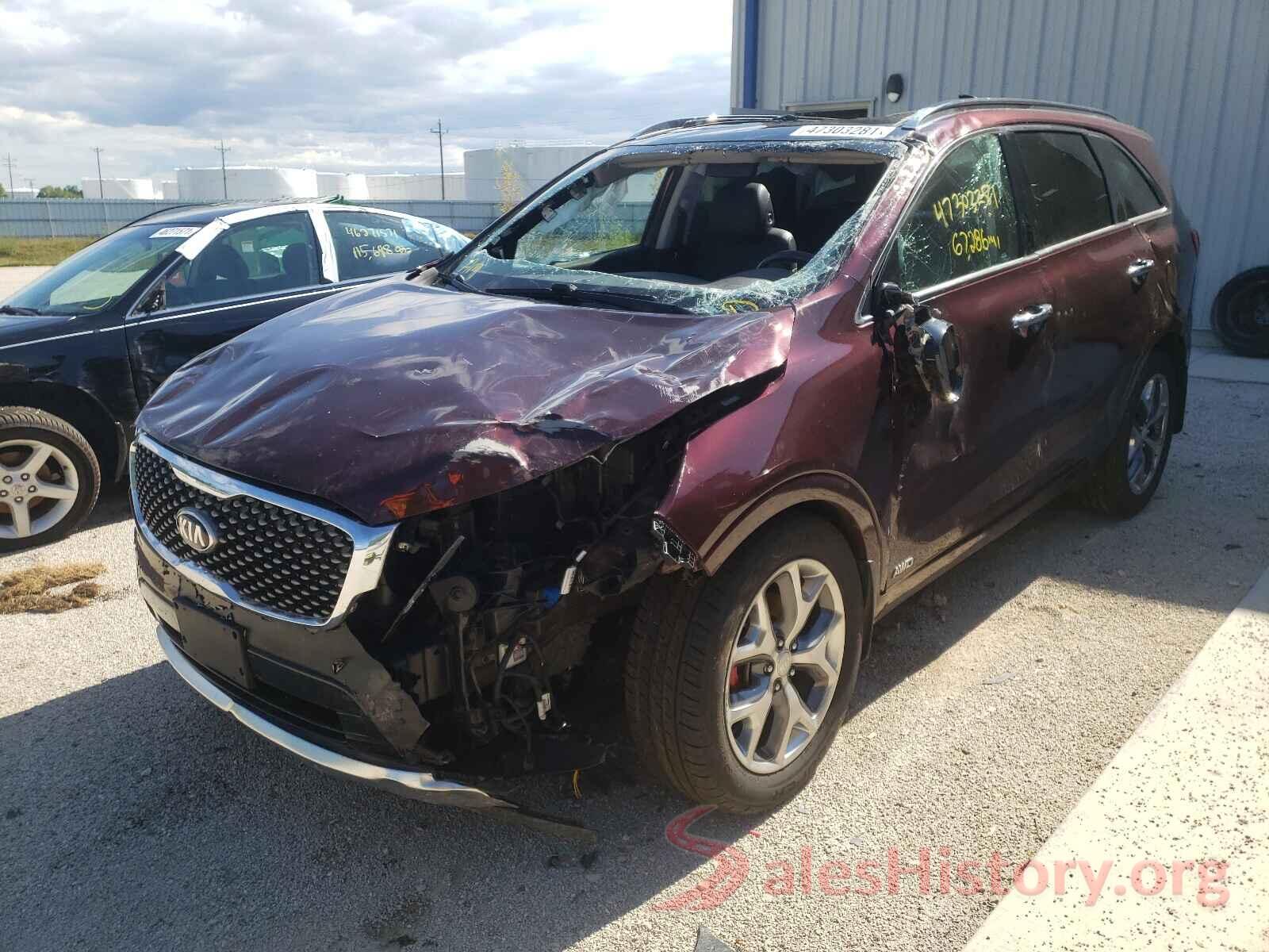 5XYPKDA51HG256342 2017 KIA SORENTO