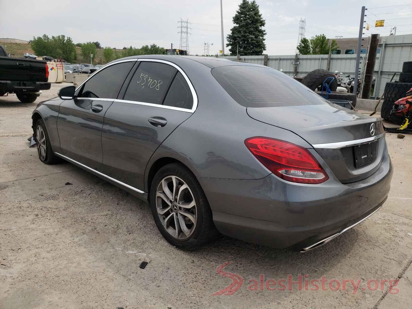 55SWF4KB2HU214983 2017 MERCEDES-BENZ C-CLASS