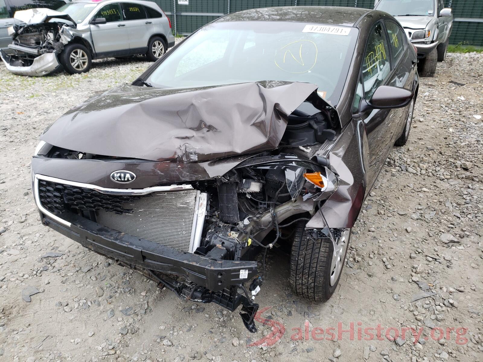 3KPFL4A71HE158614 2017 KIA FORTE