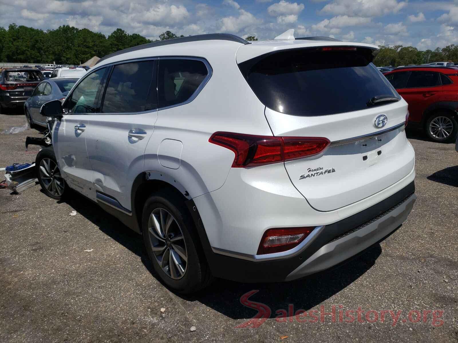 5NMS53AD7KH051222 2019 HYUNDAI SANTA FE