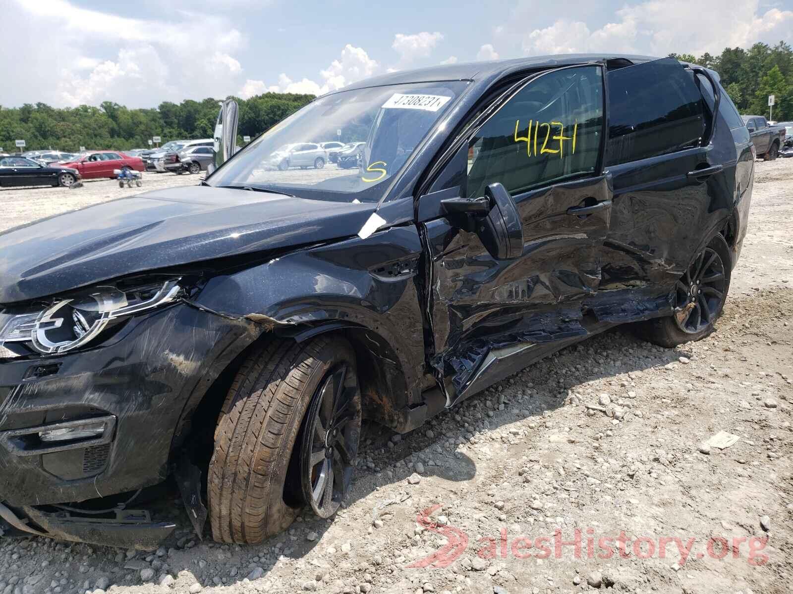 SALCR2FX5KH808022 2019 LAND ROVER DISCOVERY