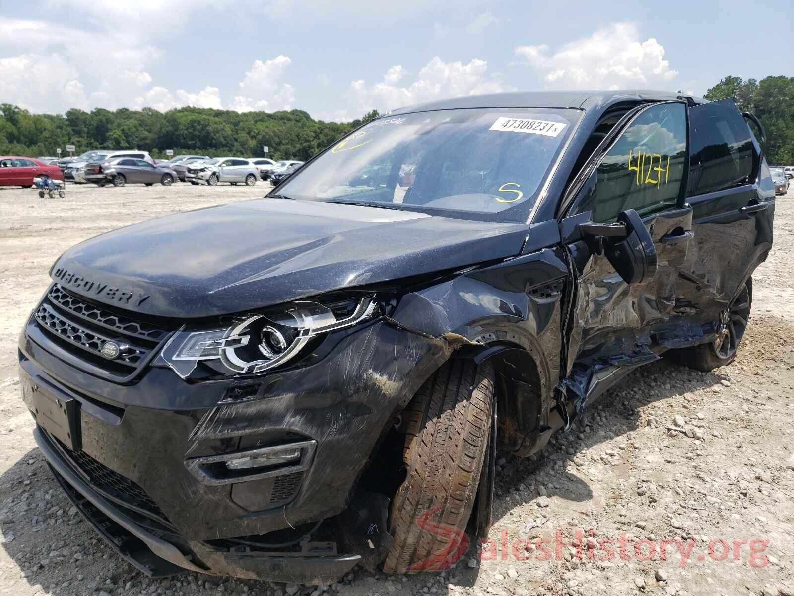 SALCR2FX5KH808022 2019 LAND ROVER DISCOVERY