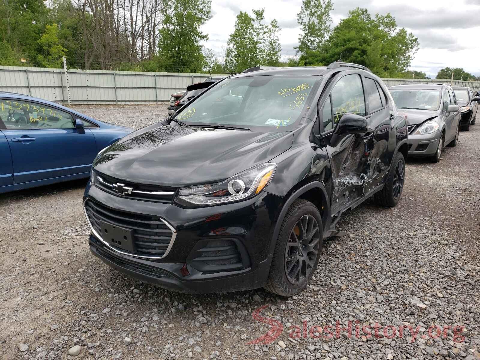 KL7CJPSB1MB320145 2021 CHEVROLET TRAX