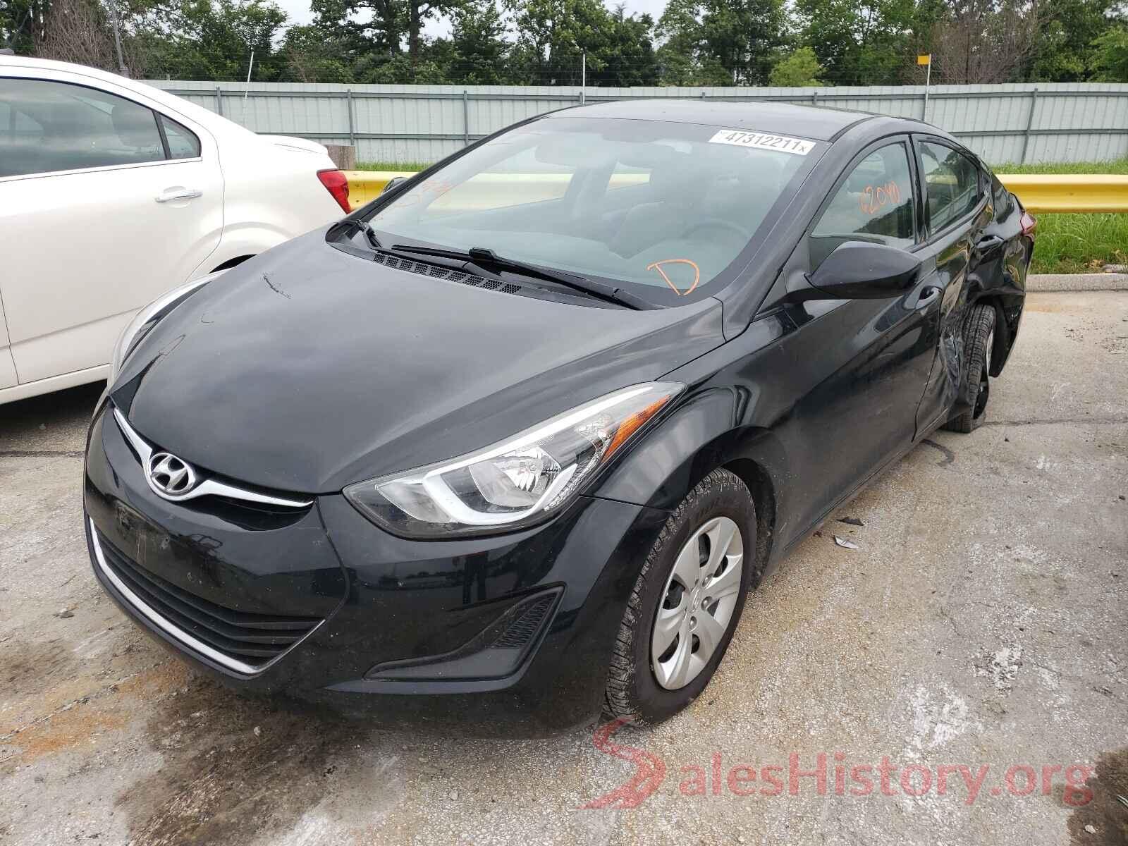 5NPDH4AE3GH761565 2016 HYUNDAI ELANTRA