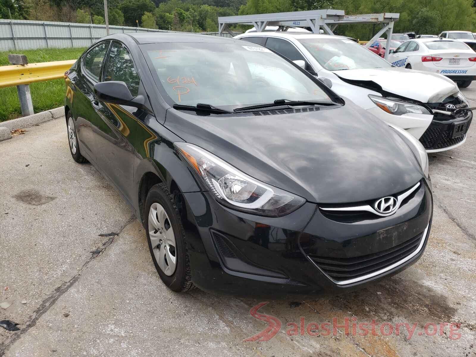 5NPDH4AE3GH761565 2016 HYUNDAI ELANTRA