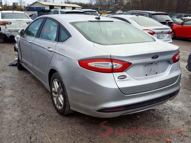 3FA6P0H7XGR345057 2016 FORD FUSION