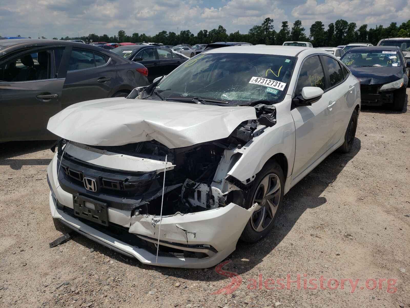 2HGFC2F6XKH505729 2019 HONDA CIVIC