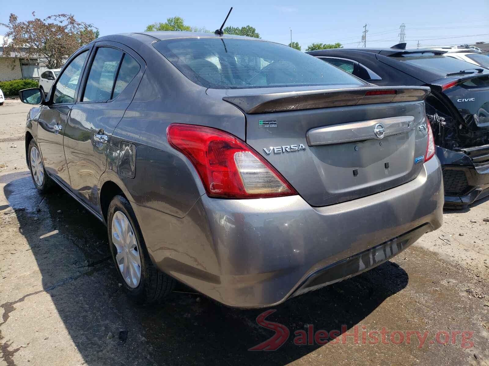 3N1CN7AP2GL843510 2016 NISSAN VERSA