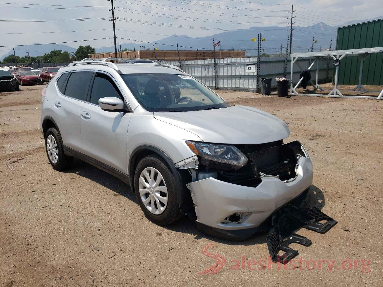 KNMAT2MV5GP644009 2016 NISSAN ROGUE