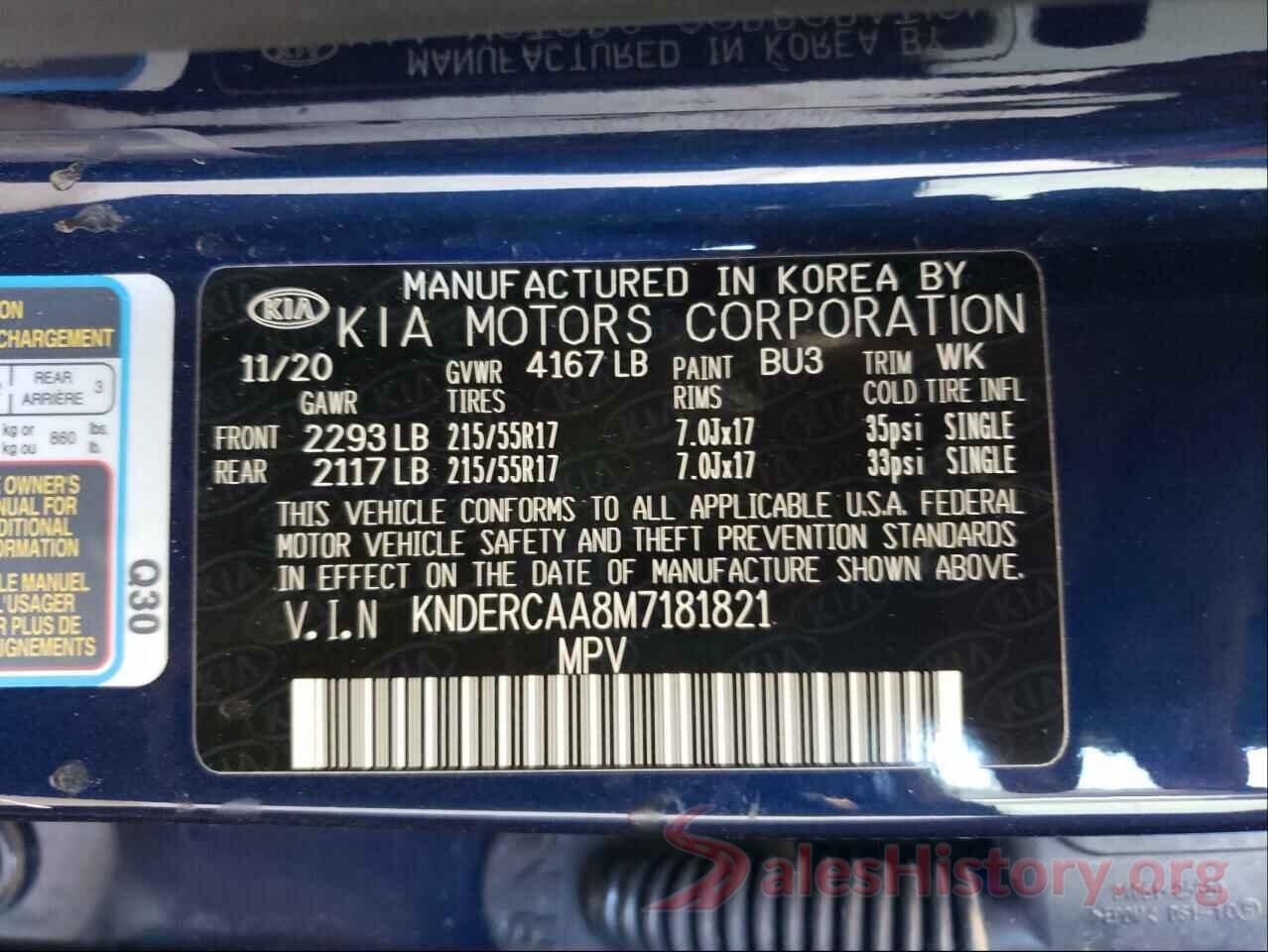 KNDERCAA8M7181821 2021 KIA SELTOS