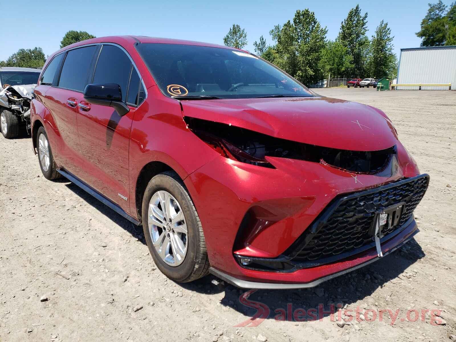 5TDXSKFC5MS015165 2021 TOYOTA SIENNA