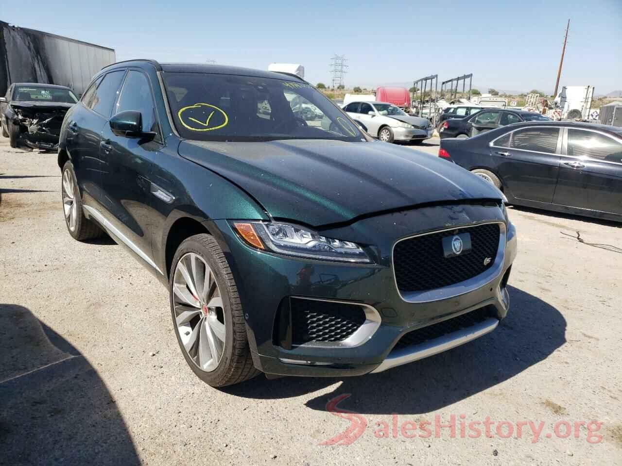 SADCM2FV3JA287639 2018 JAGUAR F-PACE