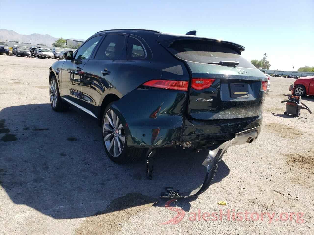 SADCM2FV3JA287639 2018 JAGUAR F-PACE