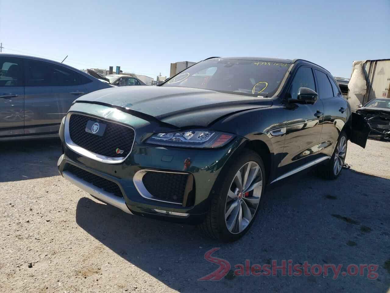 SADCM2FV3JA287639 2018 JAGUAR F-PACE