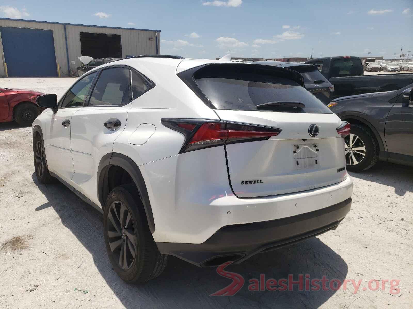 JTJYARBZ8K2142942 2019 LEXUS NX