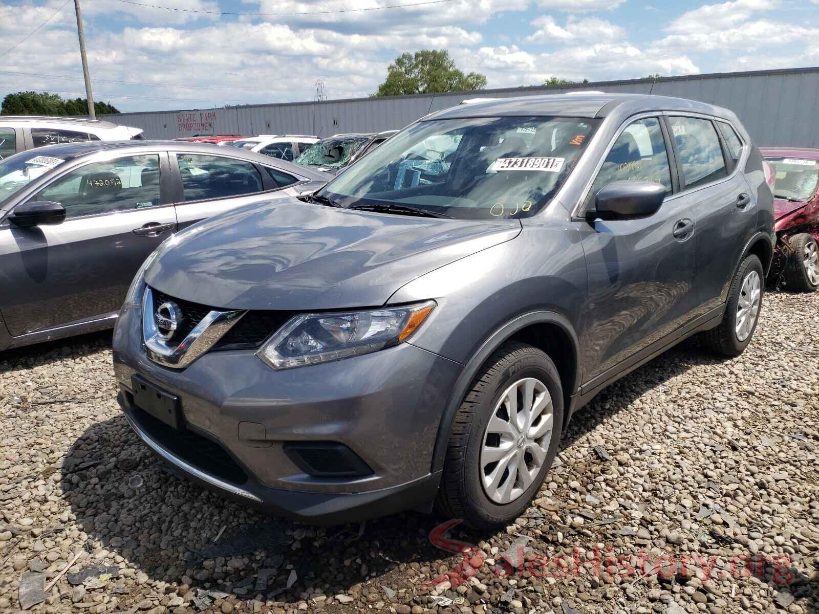 KNMAT2MV8GP655313 2016 NISSAN ROGUE