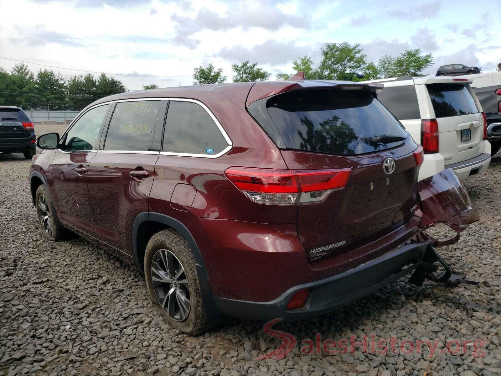 5TDBZRFH1HS440107 2017 TOYOTA HIGHLANDER