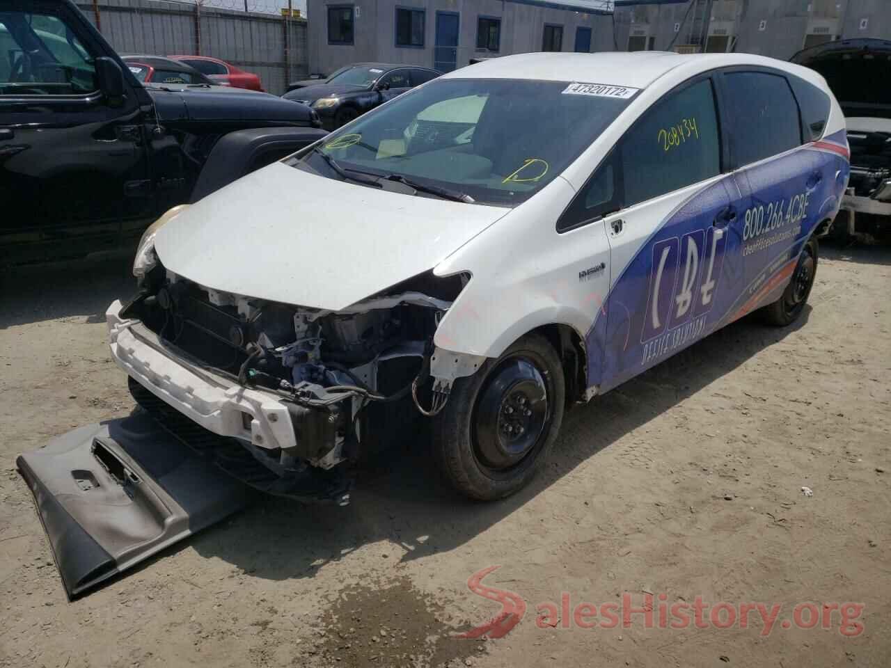 JTDZN3EU0FJ027174 2015 TOYOTA PRIUS