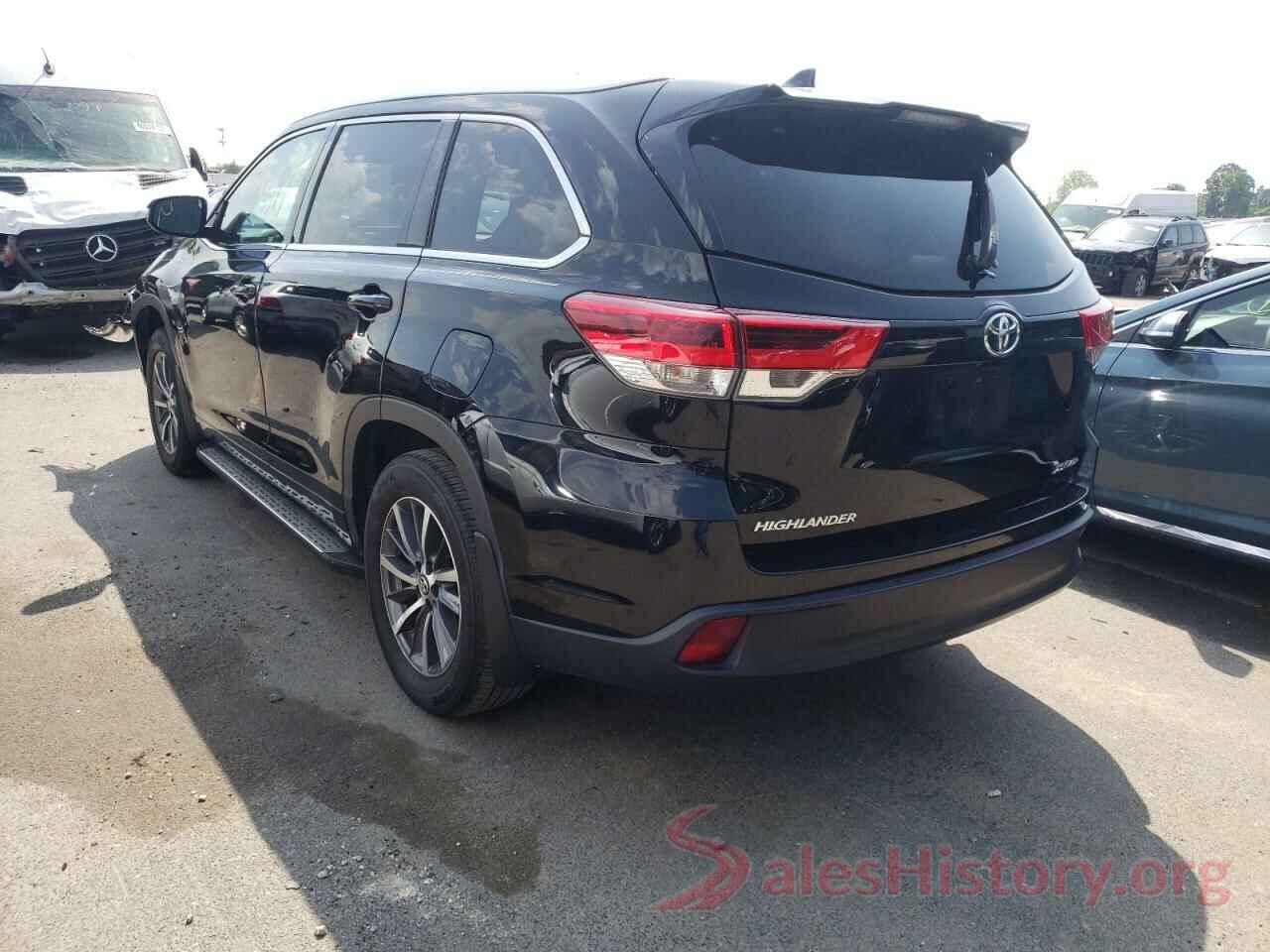 5TDJZRFH9JS556852 2018 TOYOTA HIGHLANDER