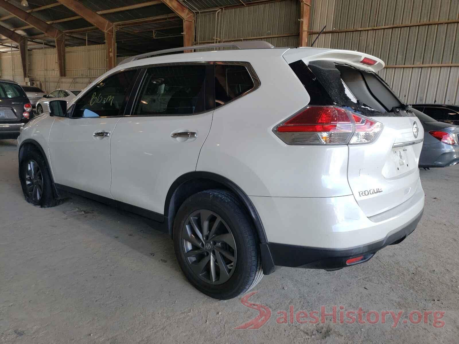 KNMAT2MT5GP717037 2016 NISSAN ROGUE