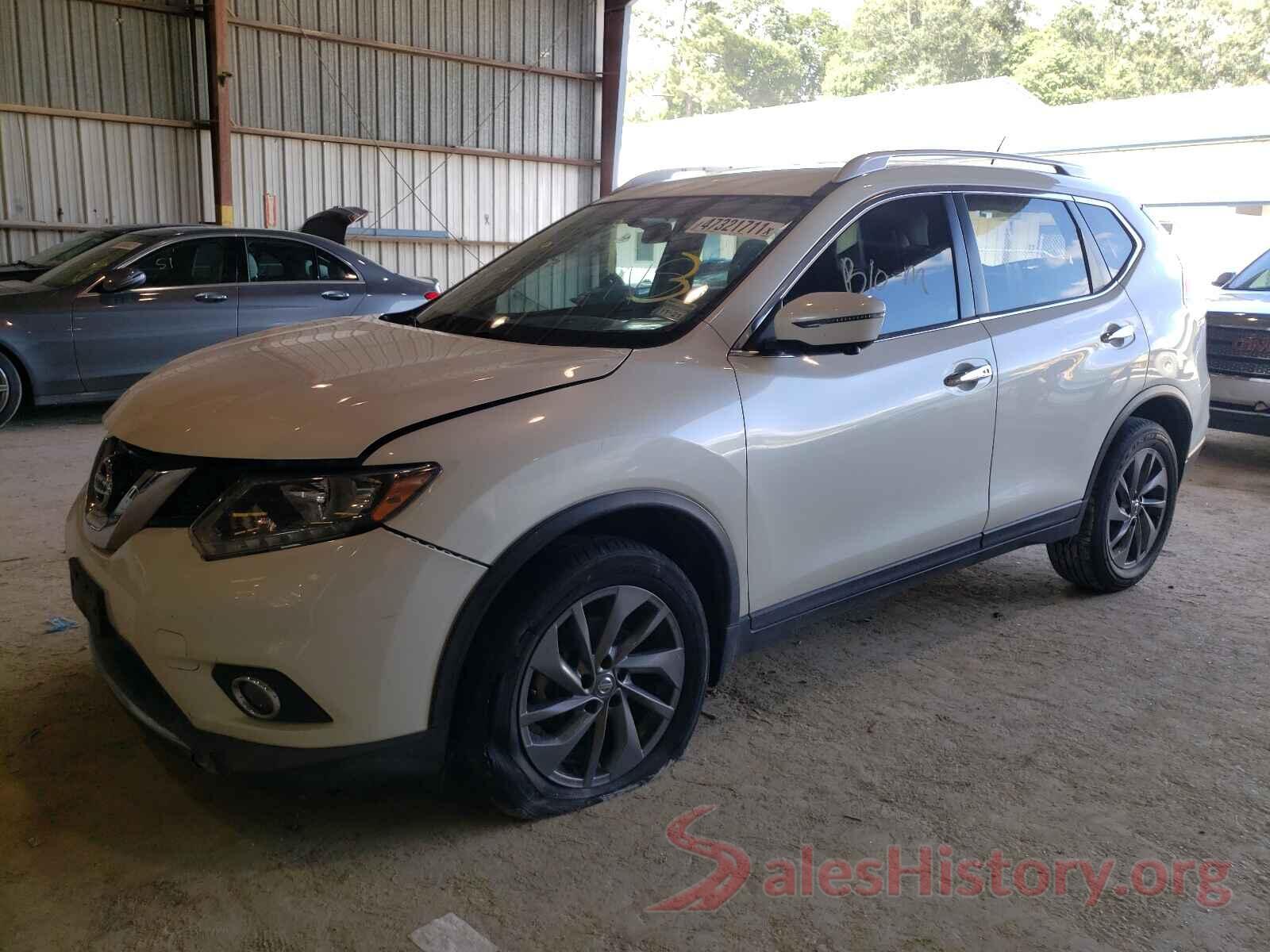 KNMAT2MT5GP717037 2016 NISSAN ROGUE