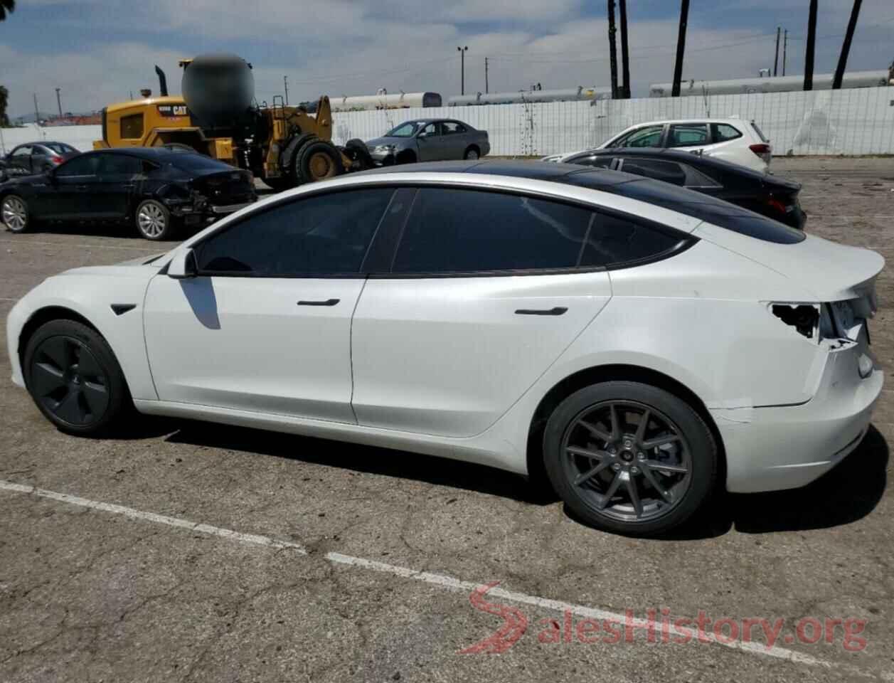 5YJ3E1EB3NF248850 2022 TESLA MODEL 3