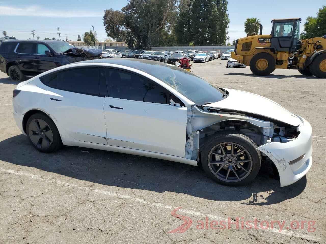 5YJ3E1EB3NF248850 2022 TESLA MODEL 3