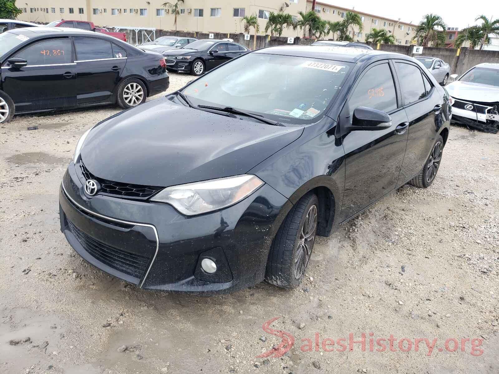 2T1BURHE9GC564277 2016 TOYOTA COROLLA