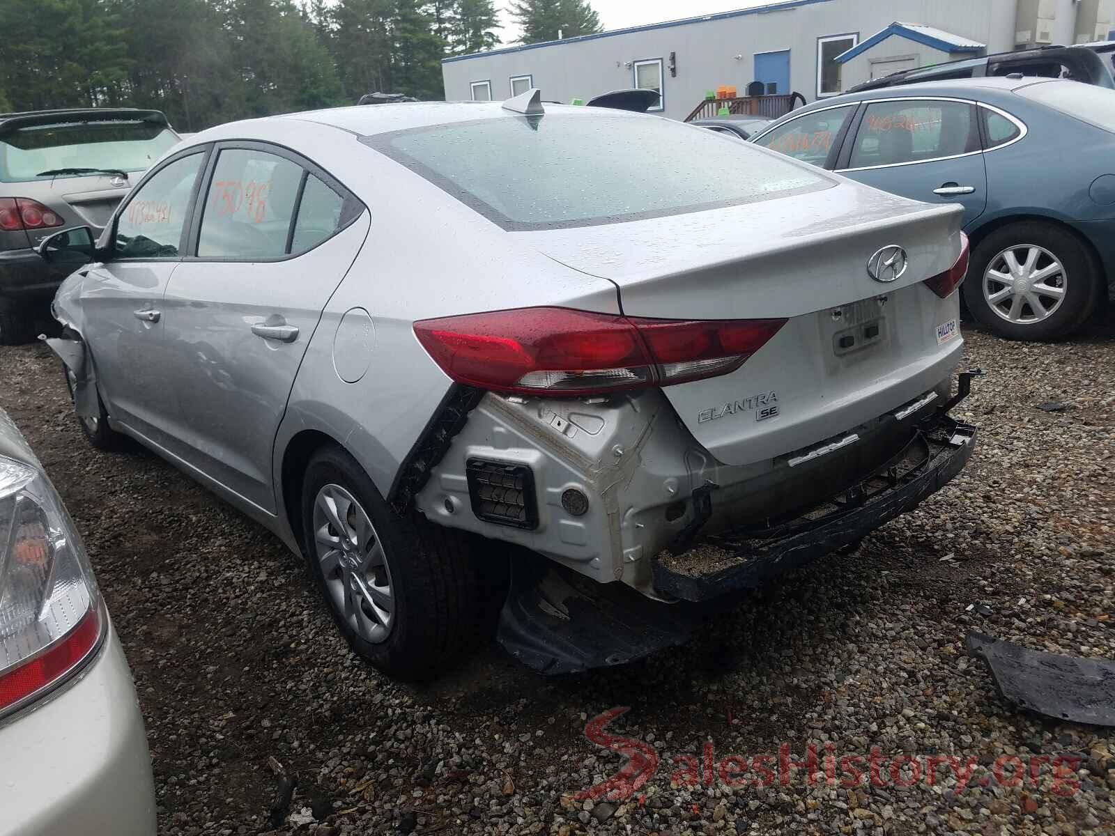 5NPD74LF4HH100413 2017 HYUNDAI ELANTRA