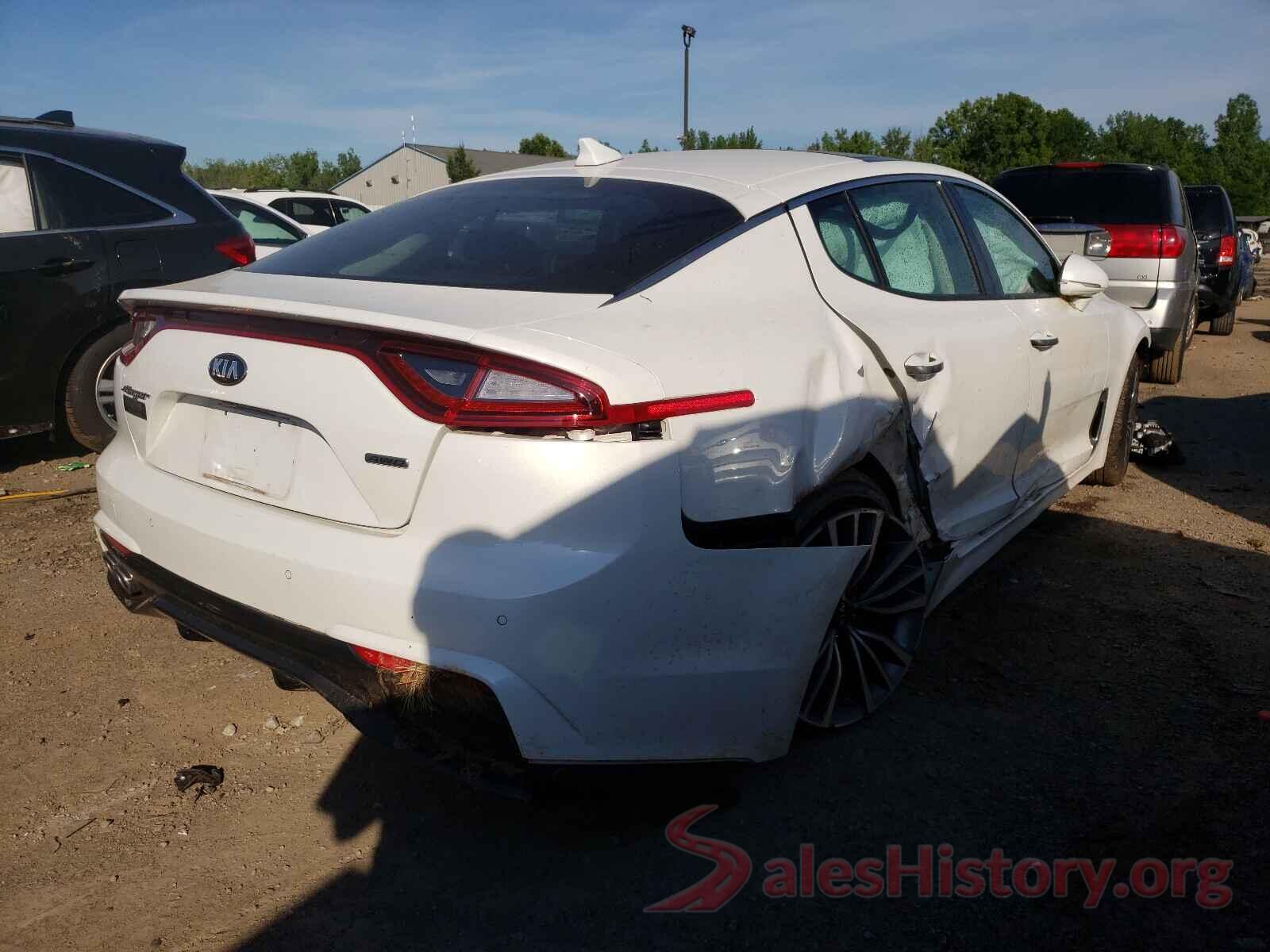 KNAE15LA3K6061487 2019 KIA STINGER