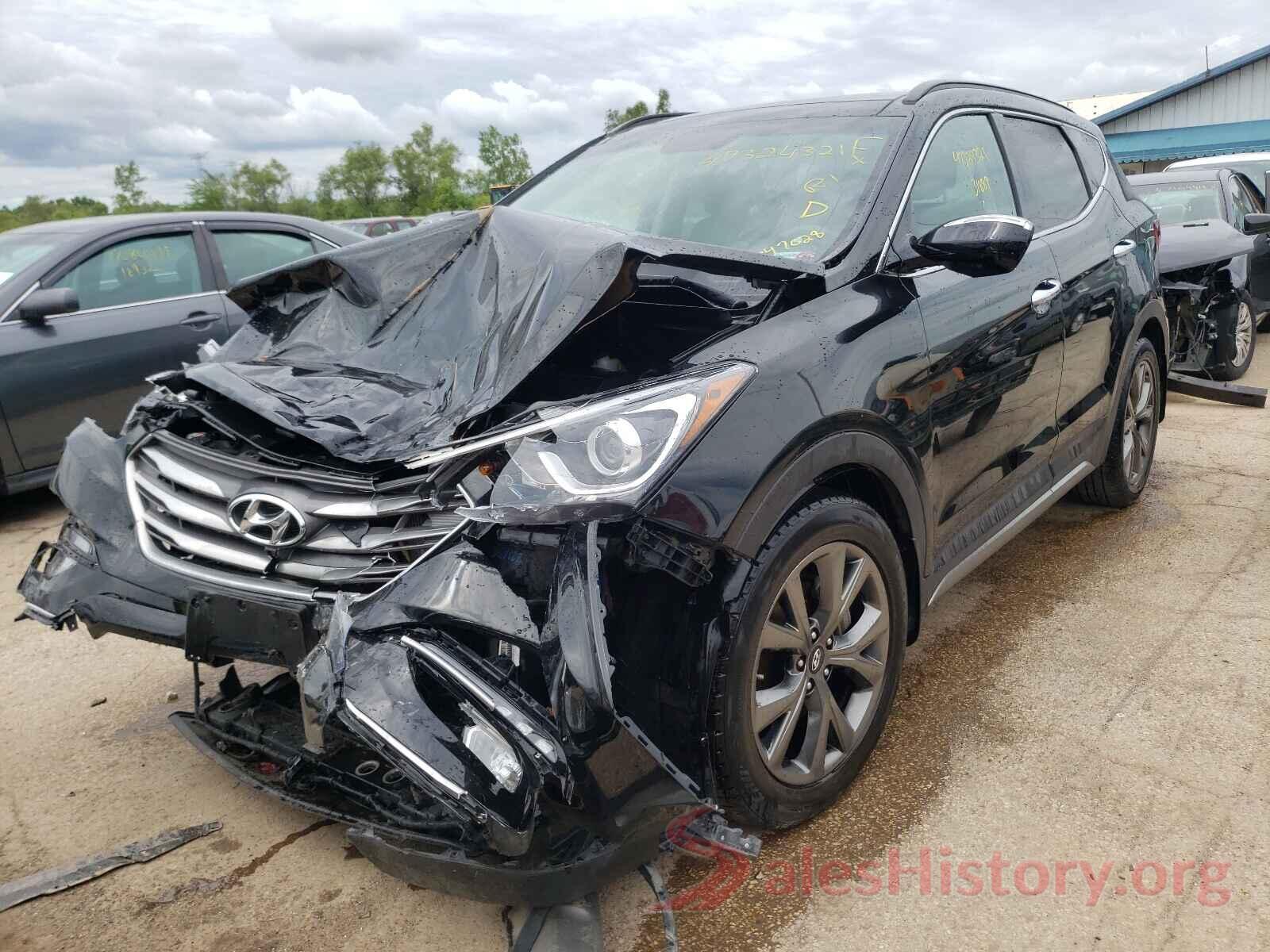 5NMZWDLA6HH047028 2017 HYUNDAI SANTA FE