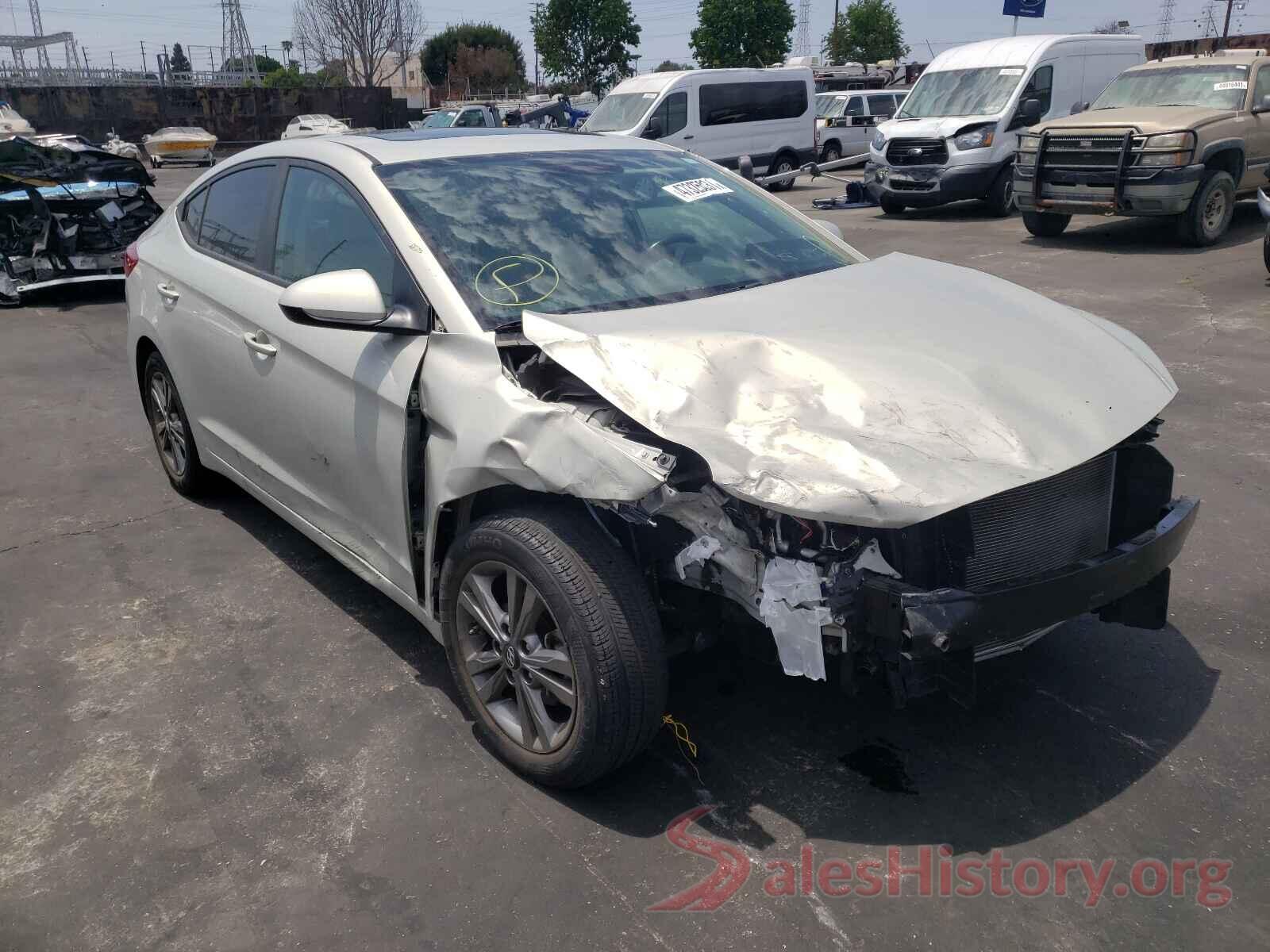 KMHD84LF1HU327394 2017 HYUNDAI ELANTRA