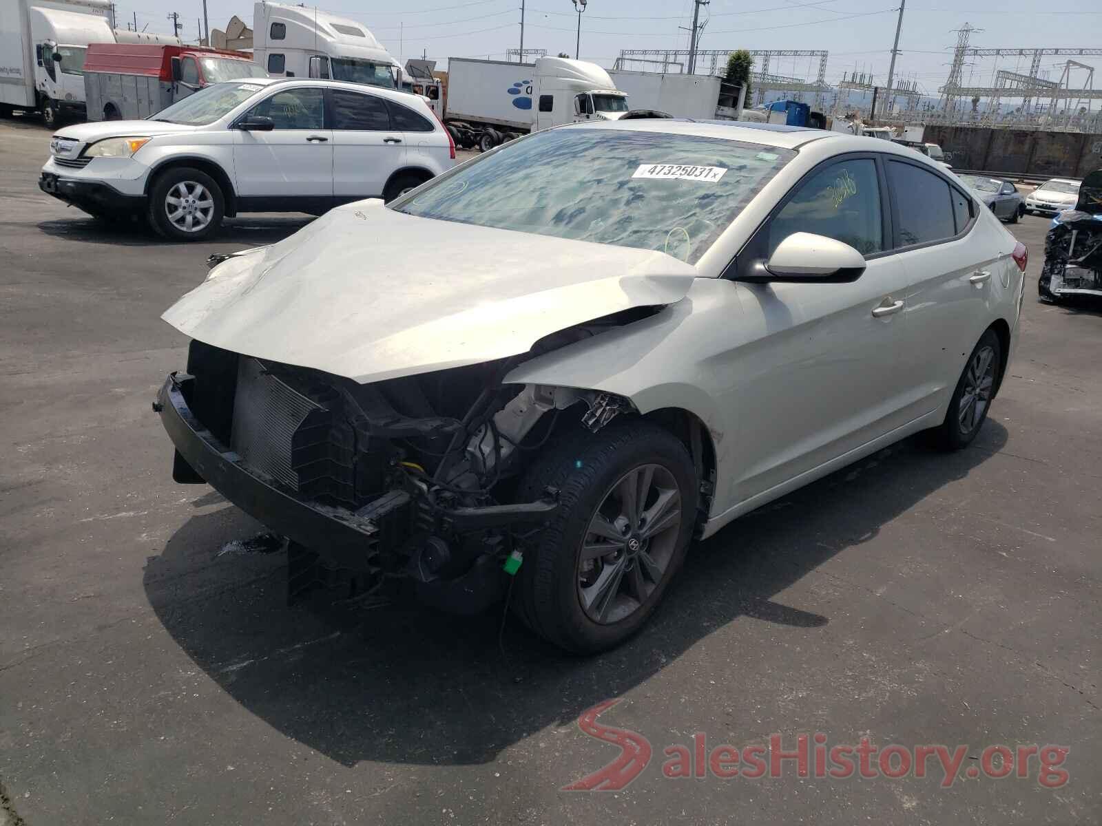 KMHD84LF1HU327394 2017 HYUNDAI ELANTRA