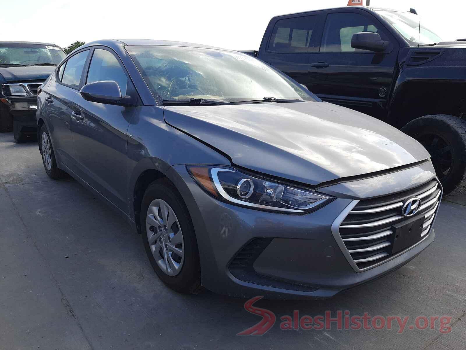 KMHD74LF1HU394659 2017 HYUNDAI ELANTRA