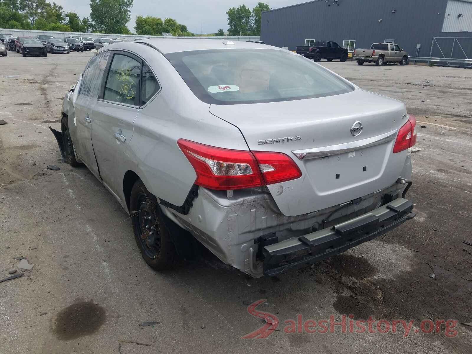 3N1AB7AP8HY343694 2017 NISSAN SENTRA