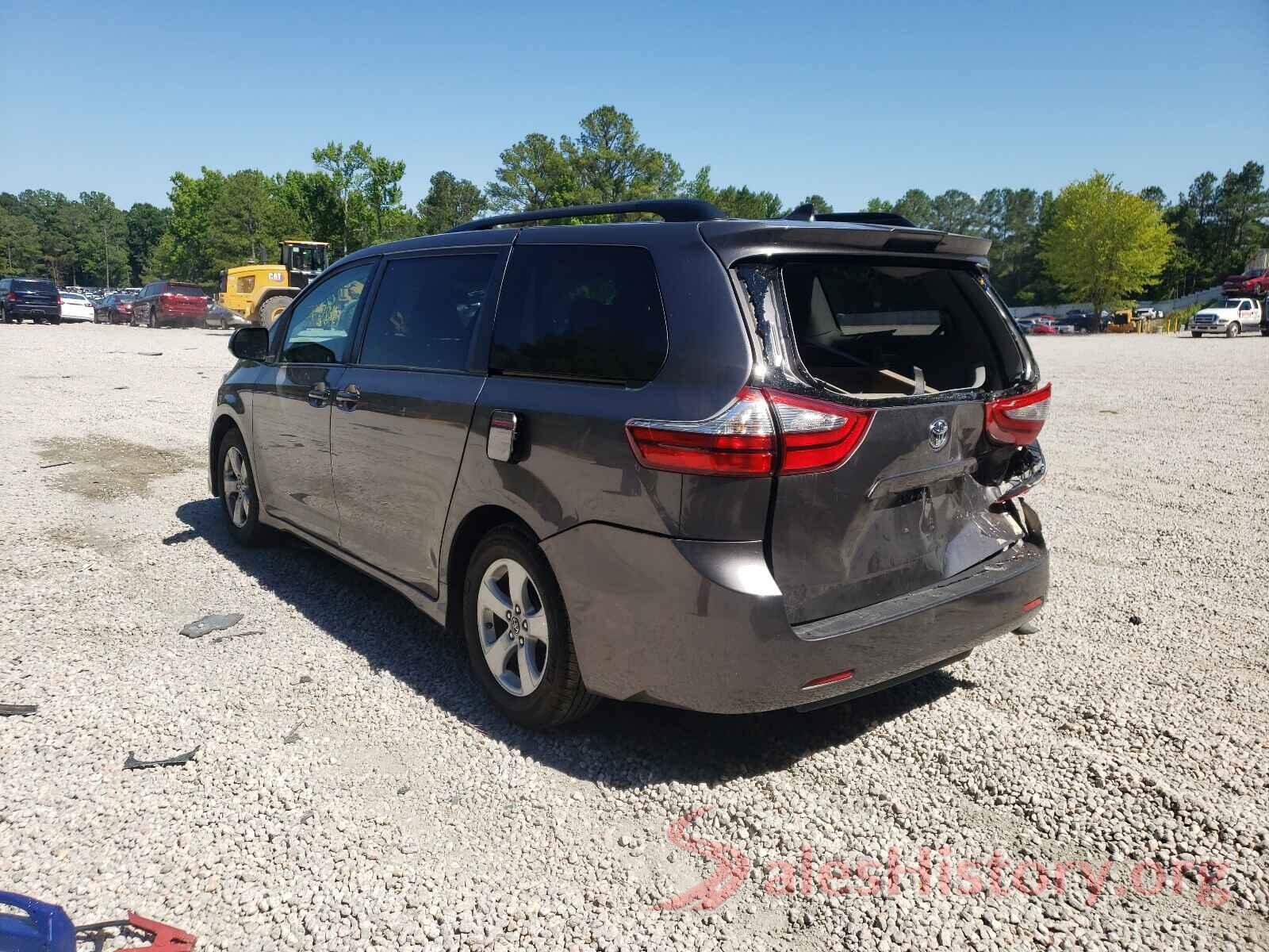 5TDKZ3DCXJS920575 2018 TOYOTA SIENNA