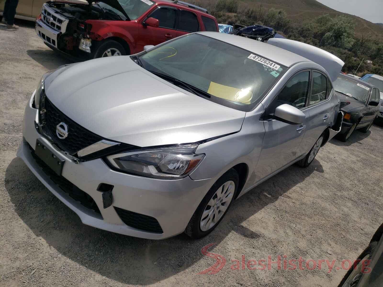 3N1AB7AP0KY281084 2019 NISSAN SENTRA