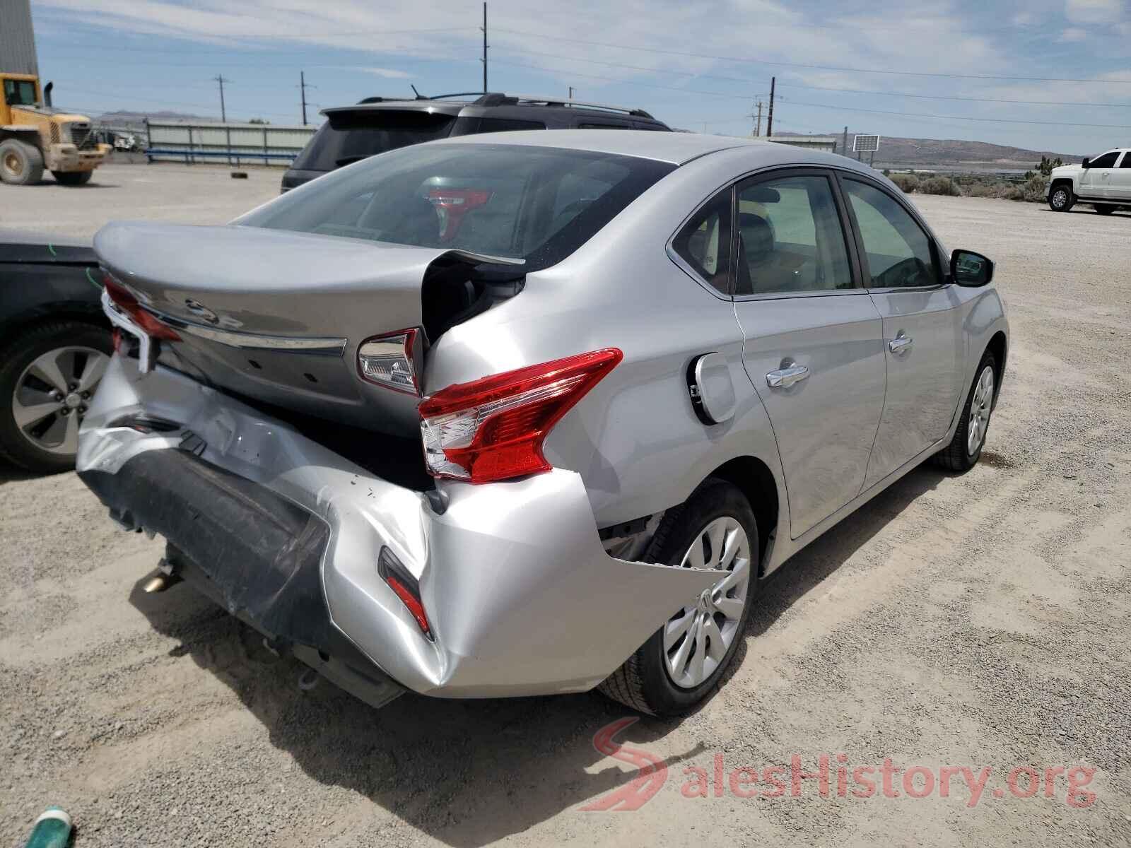 3N1AB7AP0KY281084 2019 NISSAN SENTRA