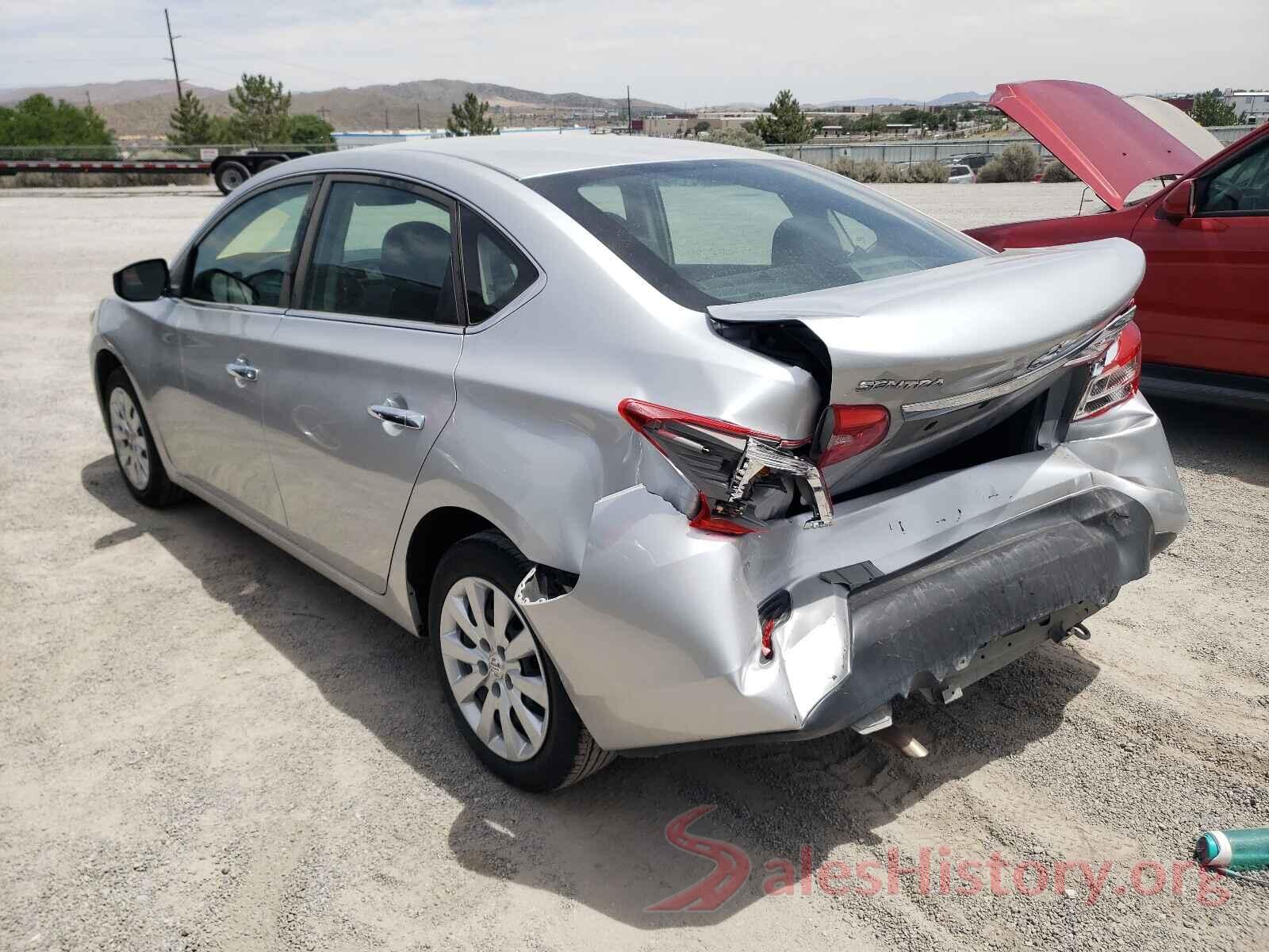 3N1AB7AP0KY281084 2019 NISSAN SENTRA