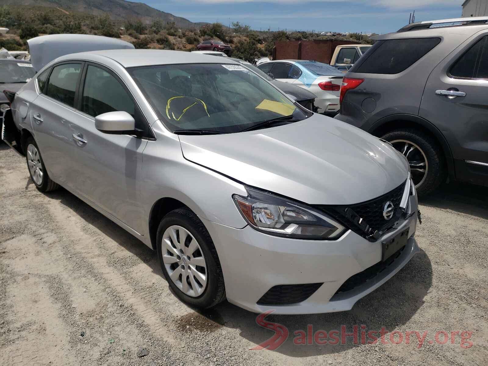 3N1AB7AP0KY281084 2019 NISSAN SENTRA