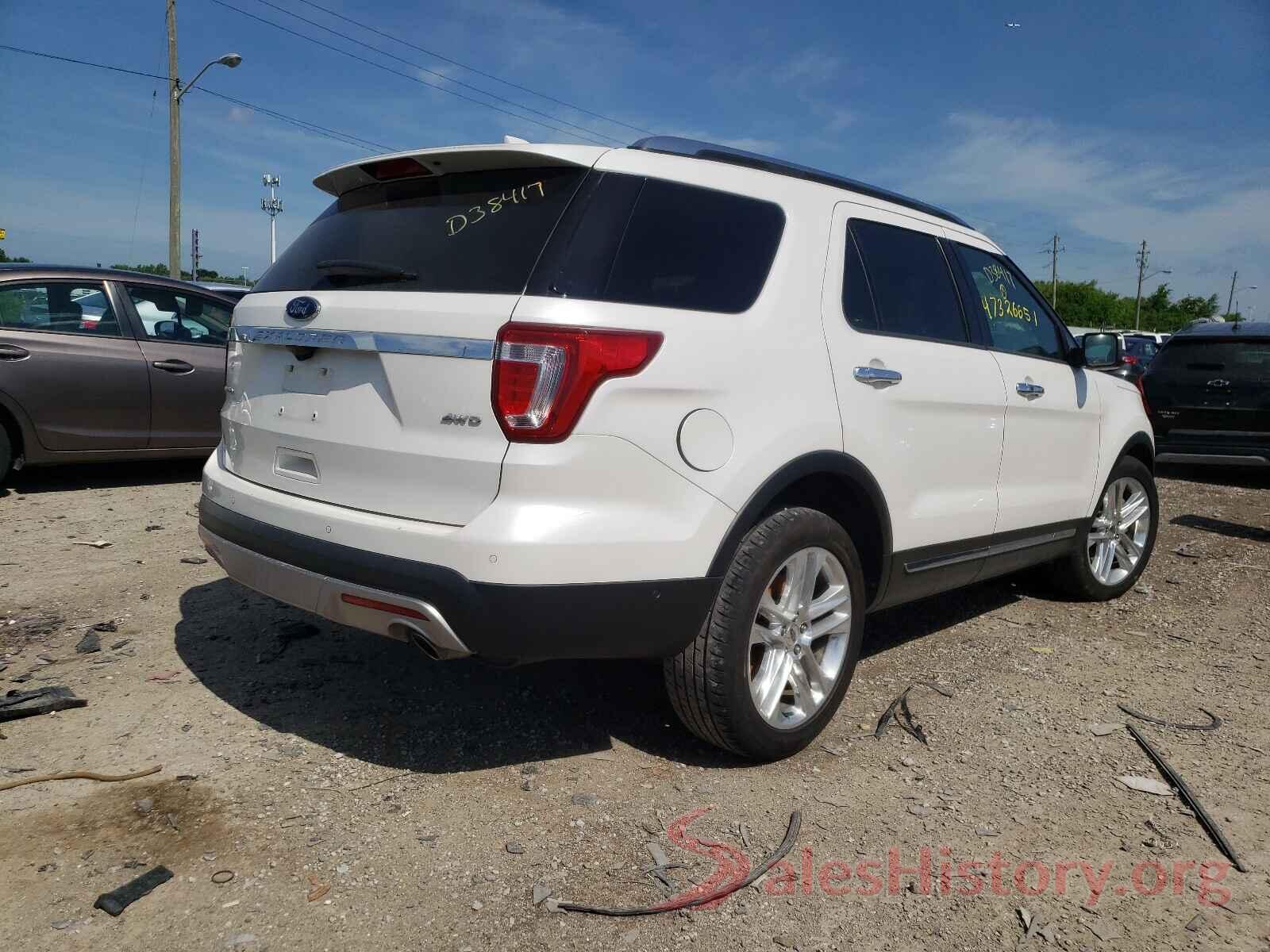 1FM5K8F88HGD38417 2017 FORD EXPLORER