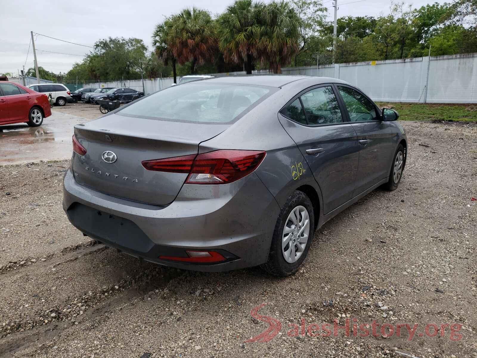 5NPD74LF0LH509551 2020 HYUNDAI ELANTRA