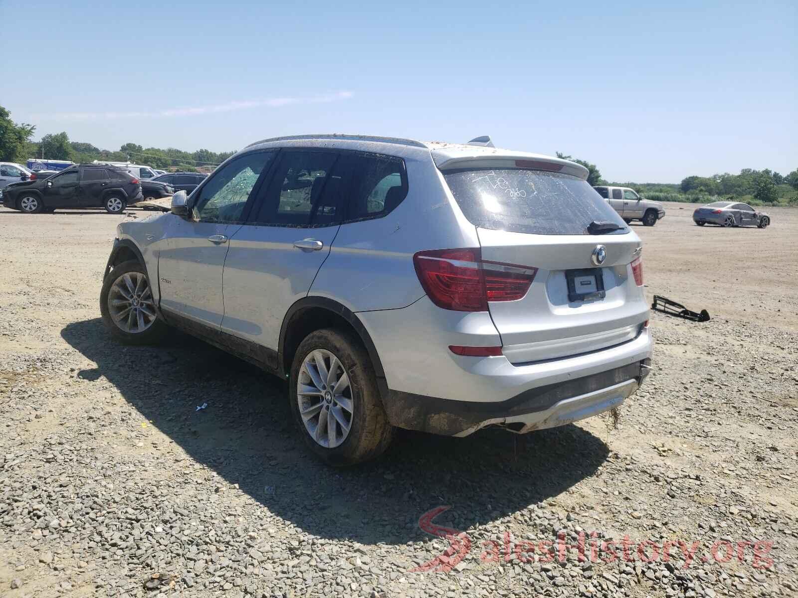 5UXWX9C32H0W76606 2017 BMW X3