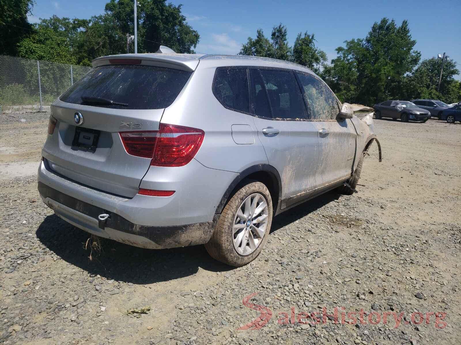 5UXWX9C32H0W76606 2017 BMW X3