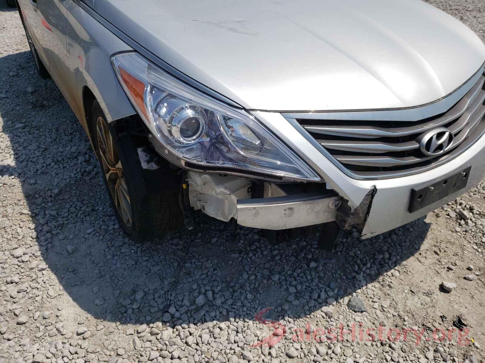 KMHFG4JG0GA509644 2016 HYUNDAI AZERA