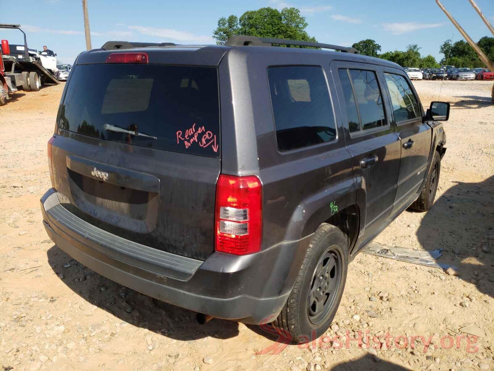 1C4NJPBB8HD102452 2017 JEEP PATRIOT