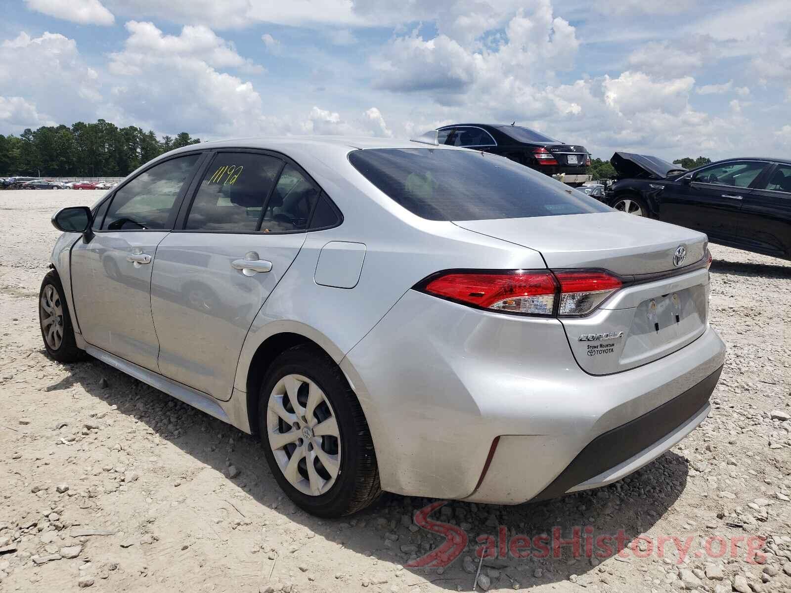 JTDEPMAE2MJ154292 2021 TOYOTA COROLLA